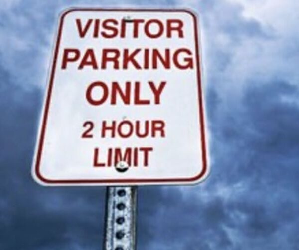 Custom Parking Lot and Street Signs