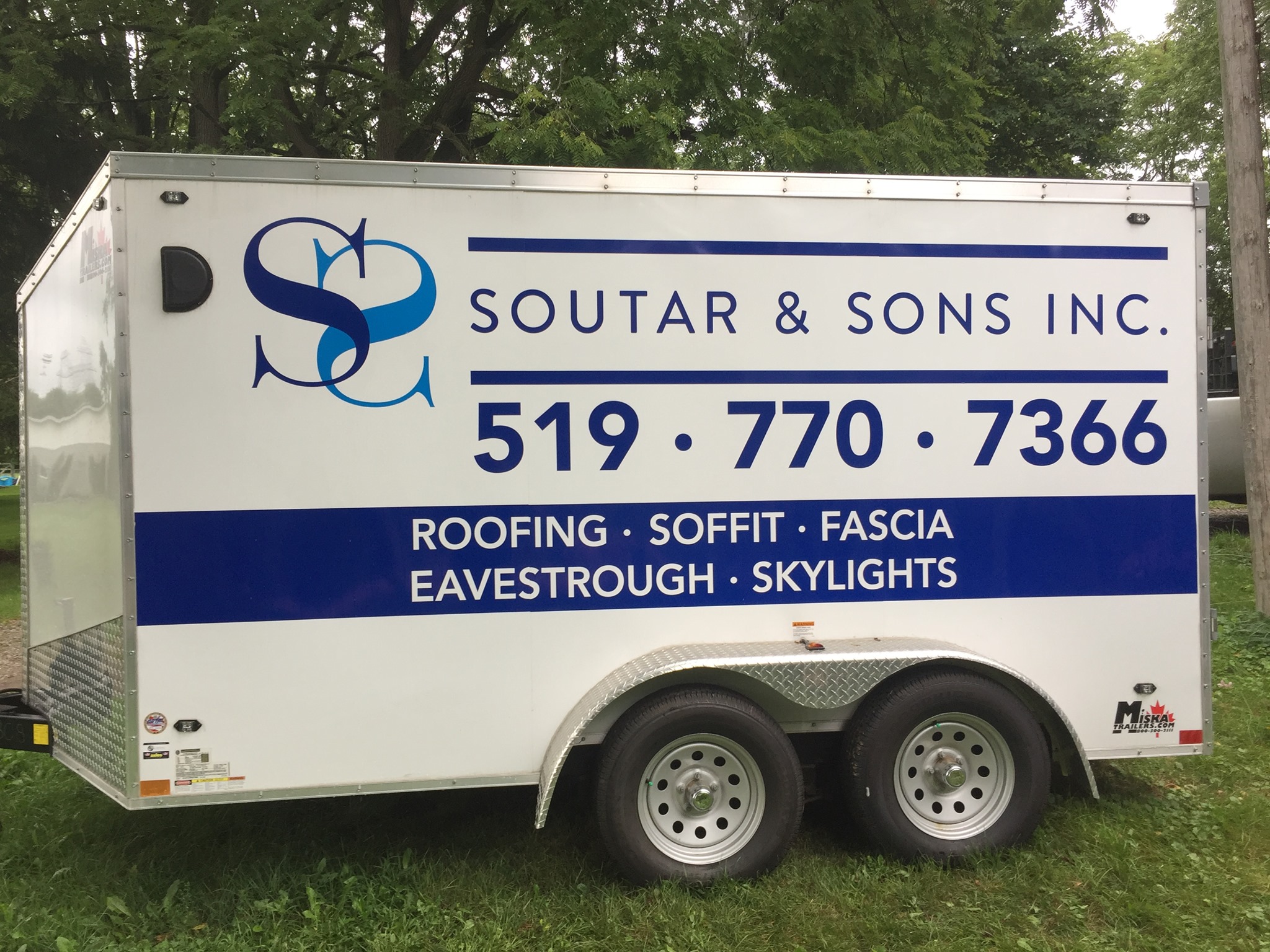Jackson Signs Brantford trailer wrap production service