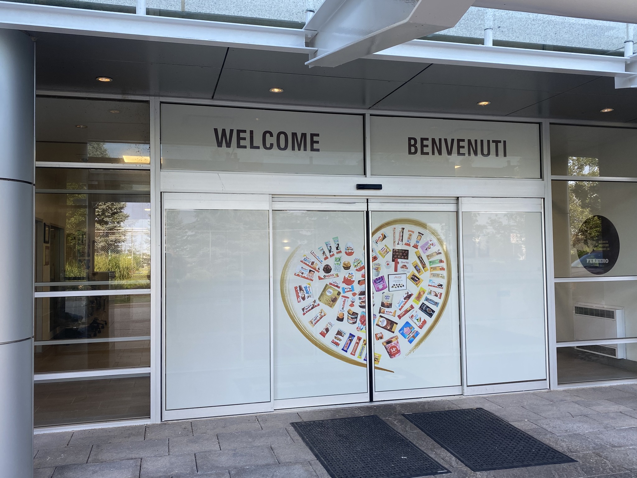 Vinyl graphics installed across retail commercial and industrial spaces